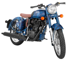 Royal Enfield Classic 500 Squadron Blue PNG