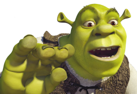 Free: How Well Do - Shrek Meme No Background, Transparent Png Download   