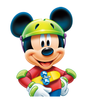 Smiling Mickey PNG