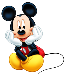 Smiling Mickey PNG