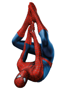 SpiderMan  Hanging PNG