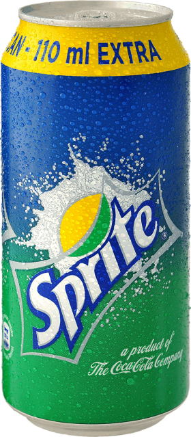Sprite in a Can 110ml Extra PNG