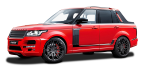 Startech Range Rover Pickup Red Truck PNG