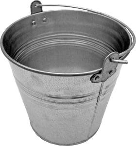 Steel Bucket PNG