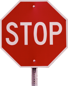 Stop Sign PNG
