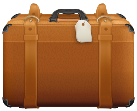 Suitcase Brown PNG