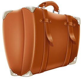 Suitcase Brown PNG