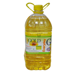 Gold Sunflower Oil PNG