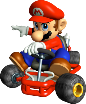 Super Mario Driving PNG