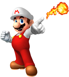 Super Mario Fire PNG