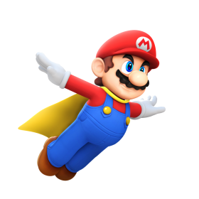 Super Mario Flying PNG
