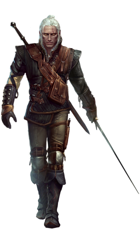 The Witcher 3  Geralt PNG