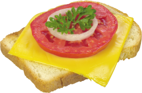 Toast with cheese PNG