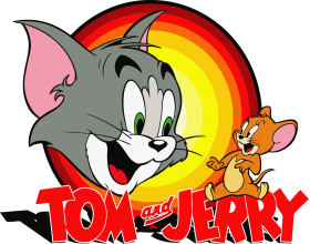 Tom And Jerry Cartoon Logo PNG