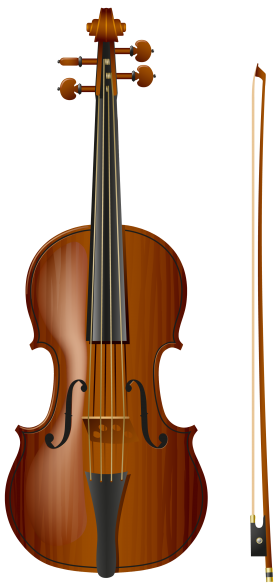 Violin  & Bow PNG