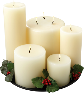 White Candle's PNG