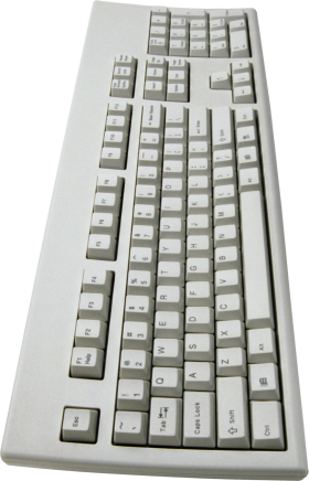 White Keyboard PNG