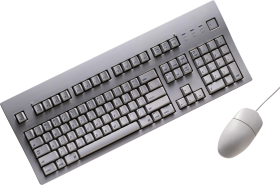White Keyboard PNG