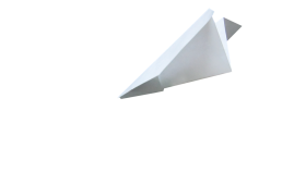 White Paper Plane PNG