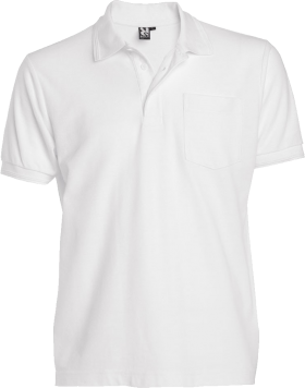 White  Polo Shirt PNG
