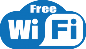 Wifi Icon Blue PNG
