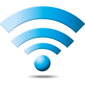Wifi Icon Blue PNG