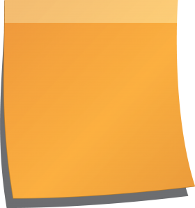 Yellow Sticky Notes PNG