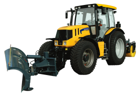 Yellow Tractor PNG