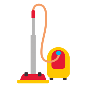 Yellow Vacuum Cleaner PNG