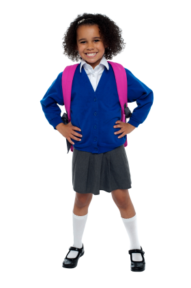 Young Girl Student PNG