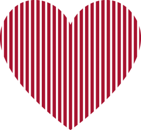 Red Heart Lines PNG