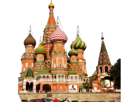 St. Basil's Cathederal - Russia PNG