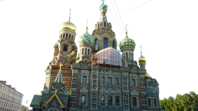 Cathederal of the Resurrection of Christ -Russia PNG