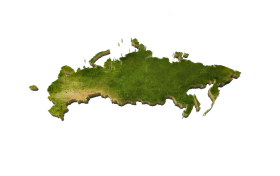 Map of Russia PNG