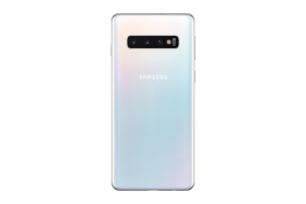 Samsung Galaxy S10 Prism White Back PNG