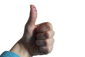Smiley Thumbs Up PNG