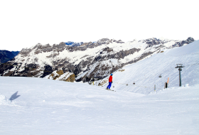 Ice-skiing - Switzerland PNG
