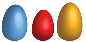 Three Eggs PNG