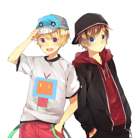 Two Anime Boys PNG