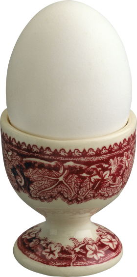 White Egg in Egg Cup PNG