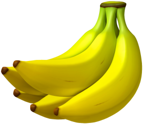 Yellow Sweet Bananas PNG