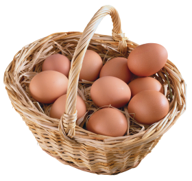 Basket  Full of eggs