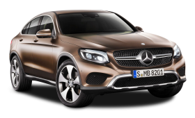 Brown Mercedes Benz GLE Coupe Car