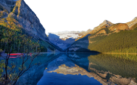 Mountains by a River – Canada