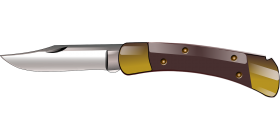 cartoonish jackknife