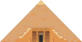 Two Dimensional Pyramid – Egypt