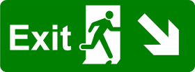 Exit Sign Green