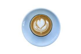 Heart Design in Coffee