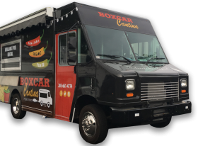 Mexican Food Truck BoxCar