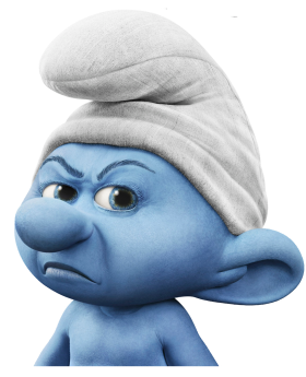 Angry Smurf